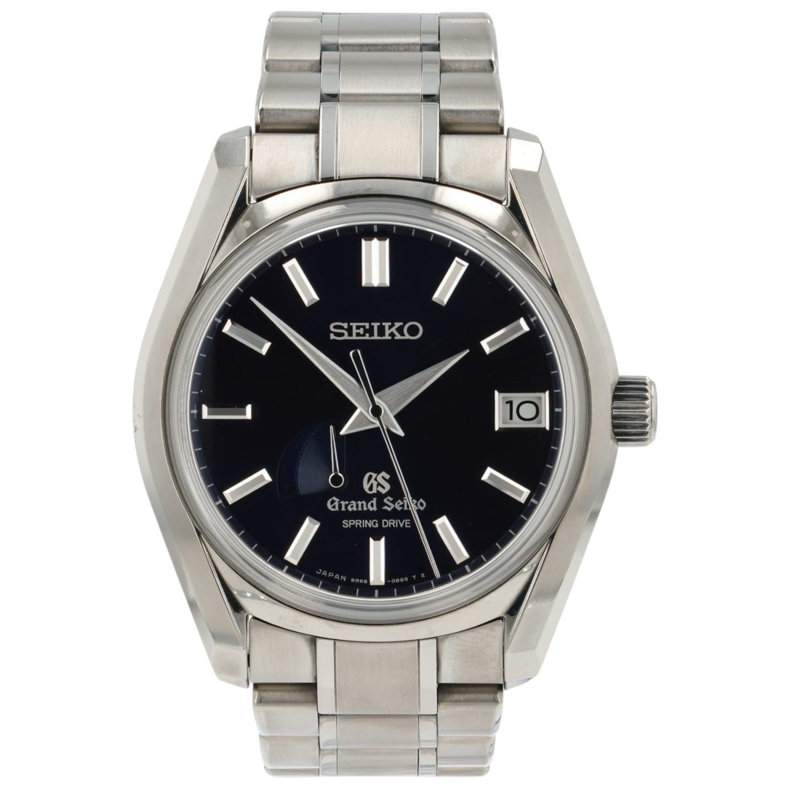 Grand Seiko Spring Drive Blue Dial Titanium 40mm Automatic Men’s Watch SBGA127