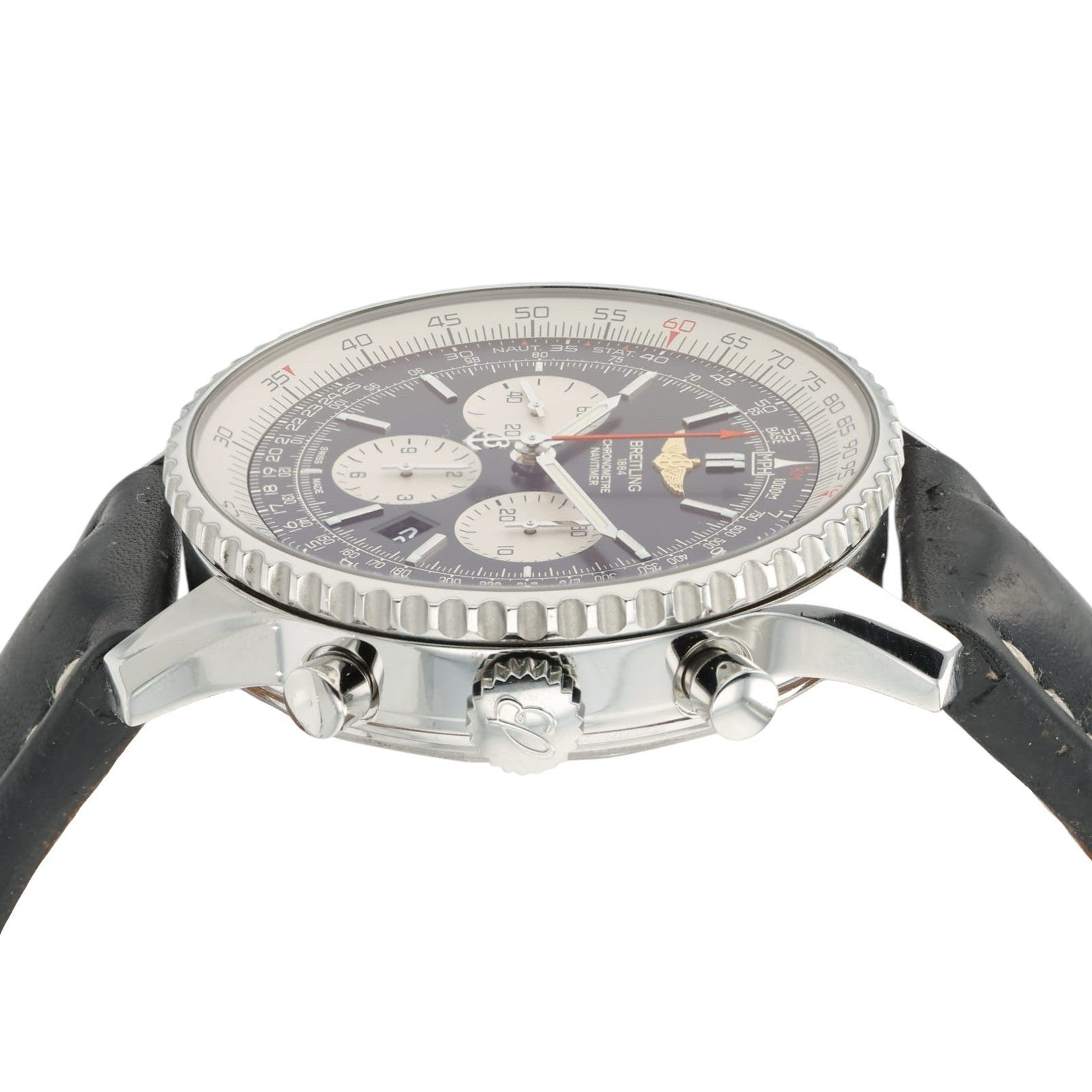 Breitling Navitimer Black Dial Stainless Steel 46mm Automatic Men’s Watch AB0127
