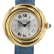 Cartier Trinity Must Silver Dial Vermil 27mm Quartz Movement Women's Watch 2735