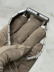 Cartier Tank Solo Date XL Stainless Steel 31mm Automatic Men's Watch 3515