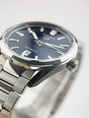 Tag Heuer Carrera Stainless Steel Blue Dial 39mm Automatic Men's Watch WBN2112