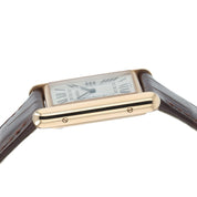 Cartier Tank Louis Cartier 18k Rose Gold Silver Dial 33x25mm Manual WGTA0011