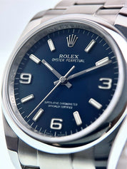 Rolex Oyster Perpetual 36 Stainless Steel Blue Dial Automatic Men’s Watch 116000