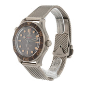 Omega Seamaster Diver 007 Titanium Brown Dial 42mm Automatic 210.90.42.20.01.001