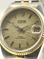 Tudor Prince Oysterdate Steel & Gold 32mm Automatic Men’s Watch 72033