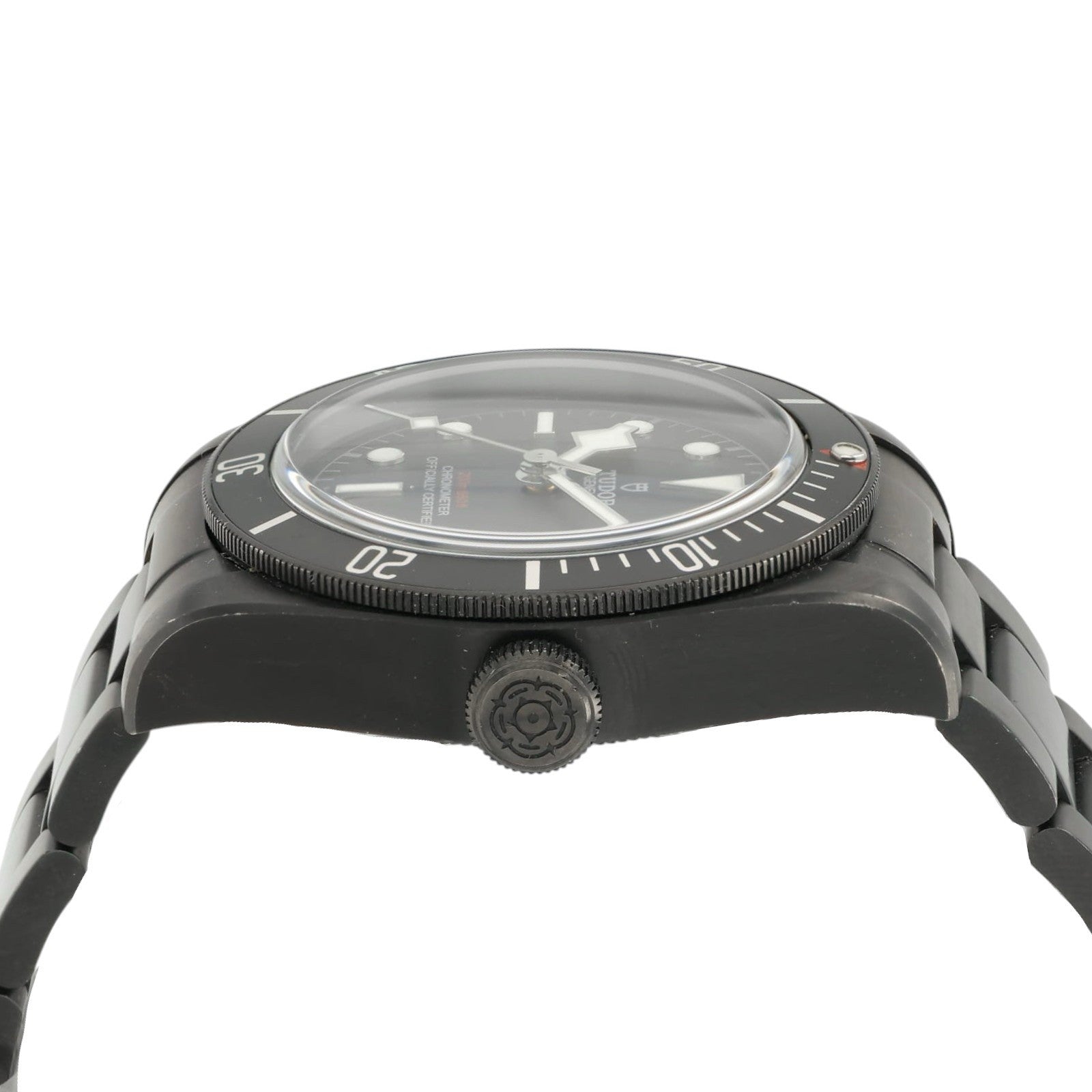 Tudor Black Bay Dark Black Dial PVD Coated Stainless Steel 41mm Men's 79230DK
