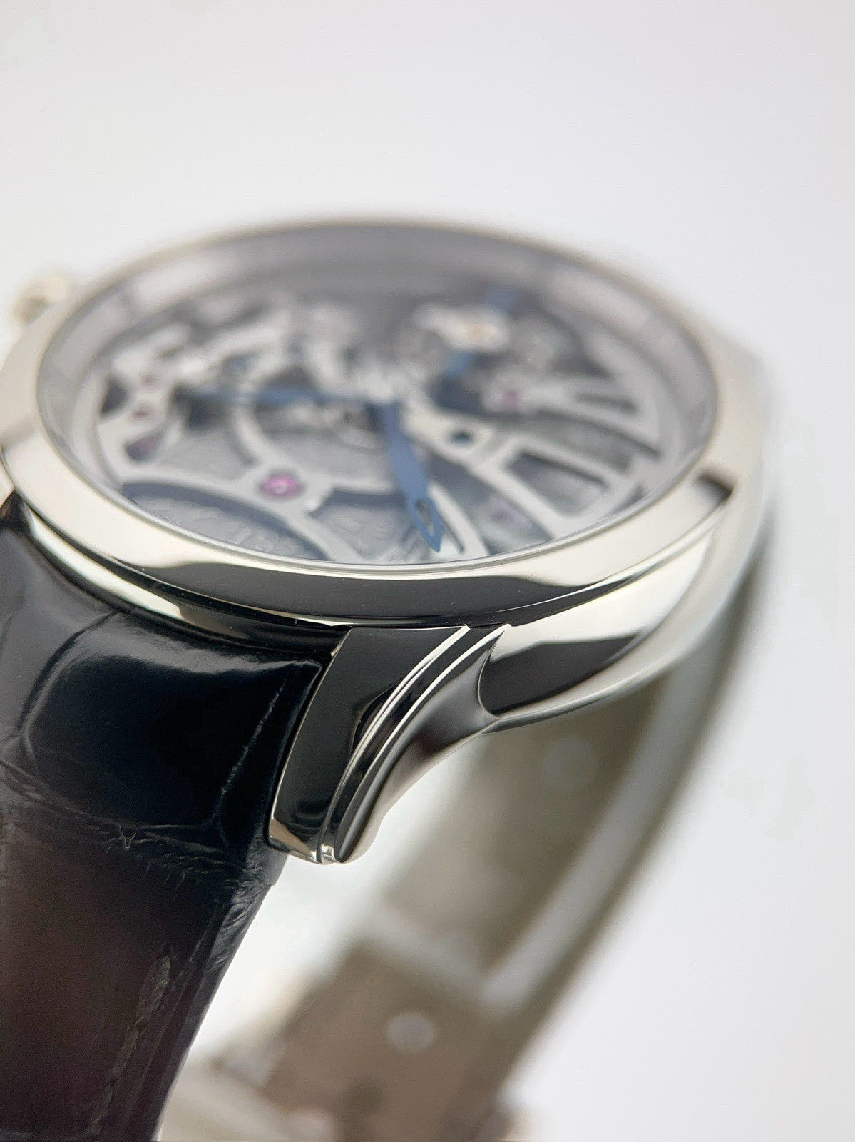 Ulysse Nardin Classic 18k White Gold Skeleton Dial 44mm Men’s Watch 1700-129