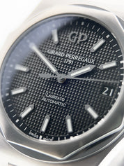 Girard Perregaux Laureato Stainless Steel Black Dial 42mm Automatic Men’s 81010