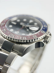 Rolex GMT Pepsi 18k White Gold Black Dial 40mm Automatic Men's Watch 116719BLRO