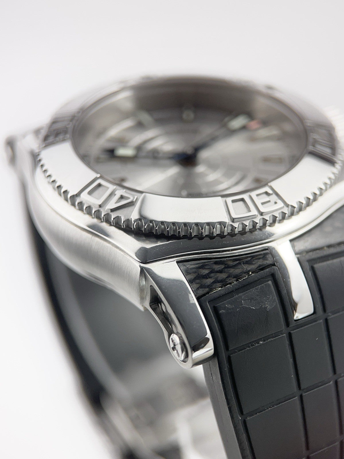 Roger Dubuis Easy Diver Silver Dial 46mm Automatic Men's Watch SE46 57 9 3 53