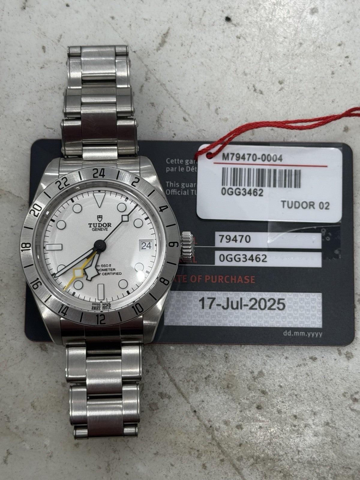 2025 Tudor Black Bay Pro White Dial Stainless Steel 39mm Mens Watch 79470