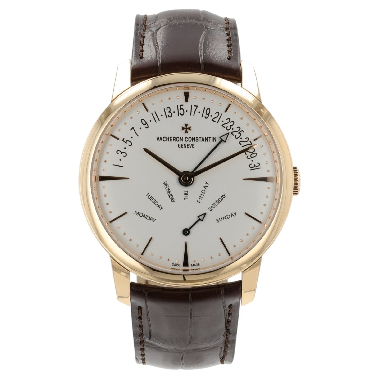 Vacheron Constantin Patrimony White Dial 18k Rose Gold 42.5mm Automatic 4000U