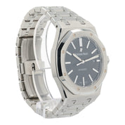 Audemars Piguet Royal Oak Black Dial Steel 41mm Automatic Men’s Watch 15400ST