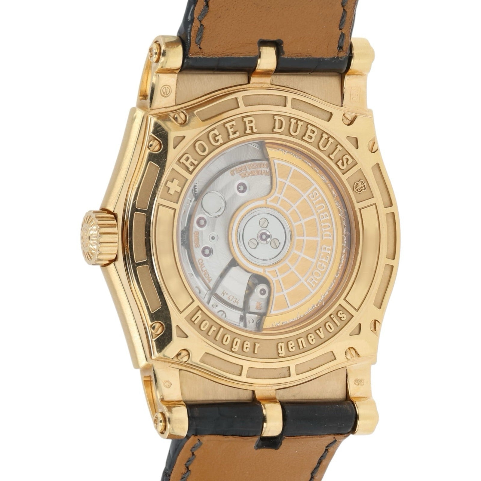 Roger Dubuis Sympathie White Dial 18k Rose Gold 41mm Automatic Men’s SY40 14 5