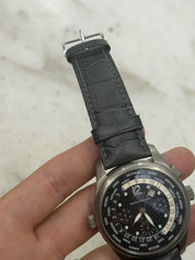 Girard Perregaux World Time Titanium Chronograph Automatic 4980 Watch - AS IS