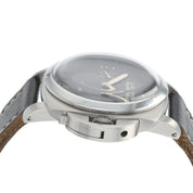 Panerai Luminor Black Dial Stainless Steel 47mm Manual Wind Mens Watch PAM00127