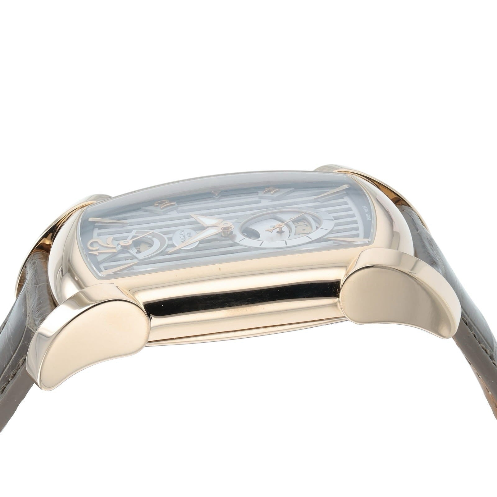 Parmigiani Fleurier Kalpa Skeleton Dial 18k Rose Gold Manual Watch Watch PFC101