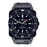 Bell & Ross Ceramic Black Dial 42mm Automatic Men’s Watch BR03-92 - Box/Papers