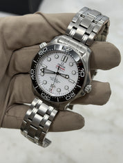 2024 Omega Seamaster Steel White Dial 42mm Automatic Watch 210.30.42.20.04.001