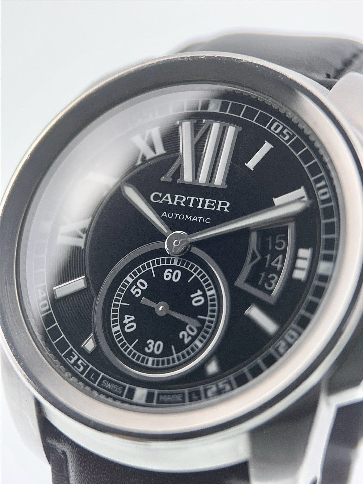 Cartier Calibre Stainless Steel Black Dial 42mm Automatic Men’s Watch W7100041