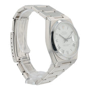 Rolex Datejust Oysterquartz Steel Buckley White Dial 36mm Quartz Men’s 17000