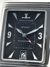 Jaeger-LeCoultre Reverso Gran Sport Ref 290.8.60 27mm X 36mm Black Dial Engraved