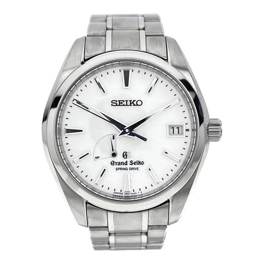 Grand Seiko Spring Drive Snowflake Titanium 41mm Watch SBGA011 - Watch Only
