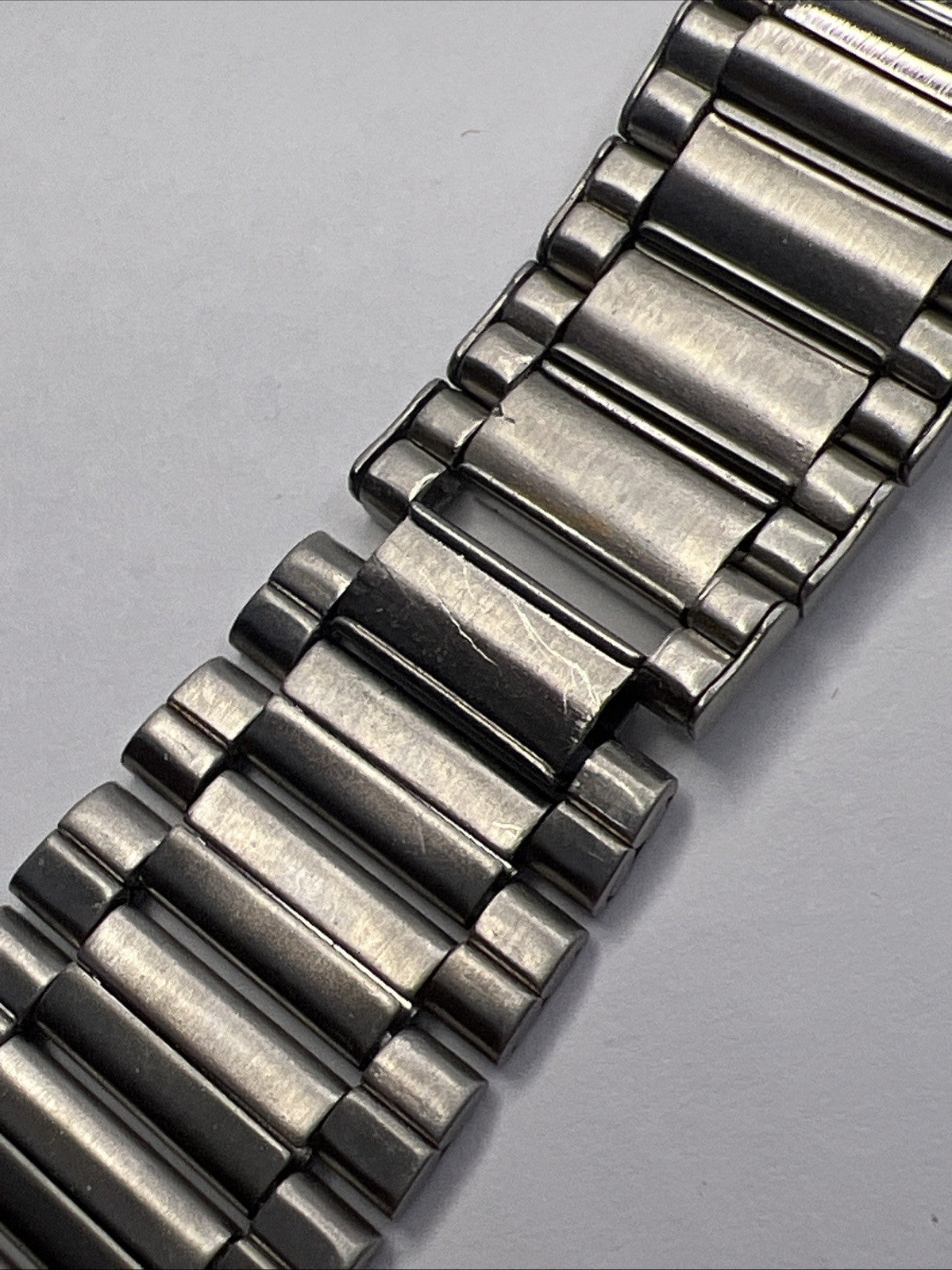 1960's Omega Speedmaster 1039 Steel Stretch Bracelet w/ 20mm 516 End Links -READ