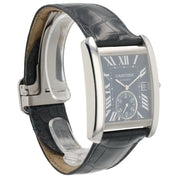 Cartier Tank MC Blue Dial Stainless Steel 44x34mm Automatic Men’s Watch WSTA0010