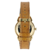 Movado Calendograph Silver Dial 14k Solid Gold 34mm Manual Wind Unisex 44823