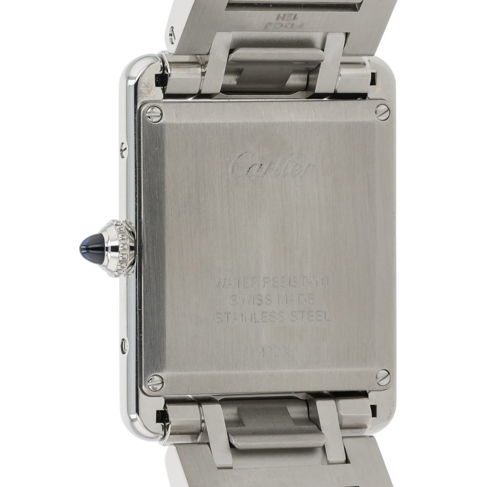 Cartier Must De Cartier Silver Dial Stainless Steel 26mm Quartz Unisex WSTA0052