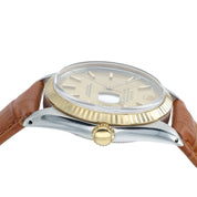 Rolex Datejust Champagne Dial Gold & Steel 36mm Automatic Men’s Watch 1603
