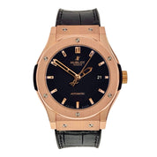 Hublot Classic Fusion 18k Rose Gold Black Dial 42mm Automatic 542.0X.1181.RX