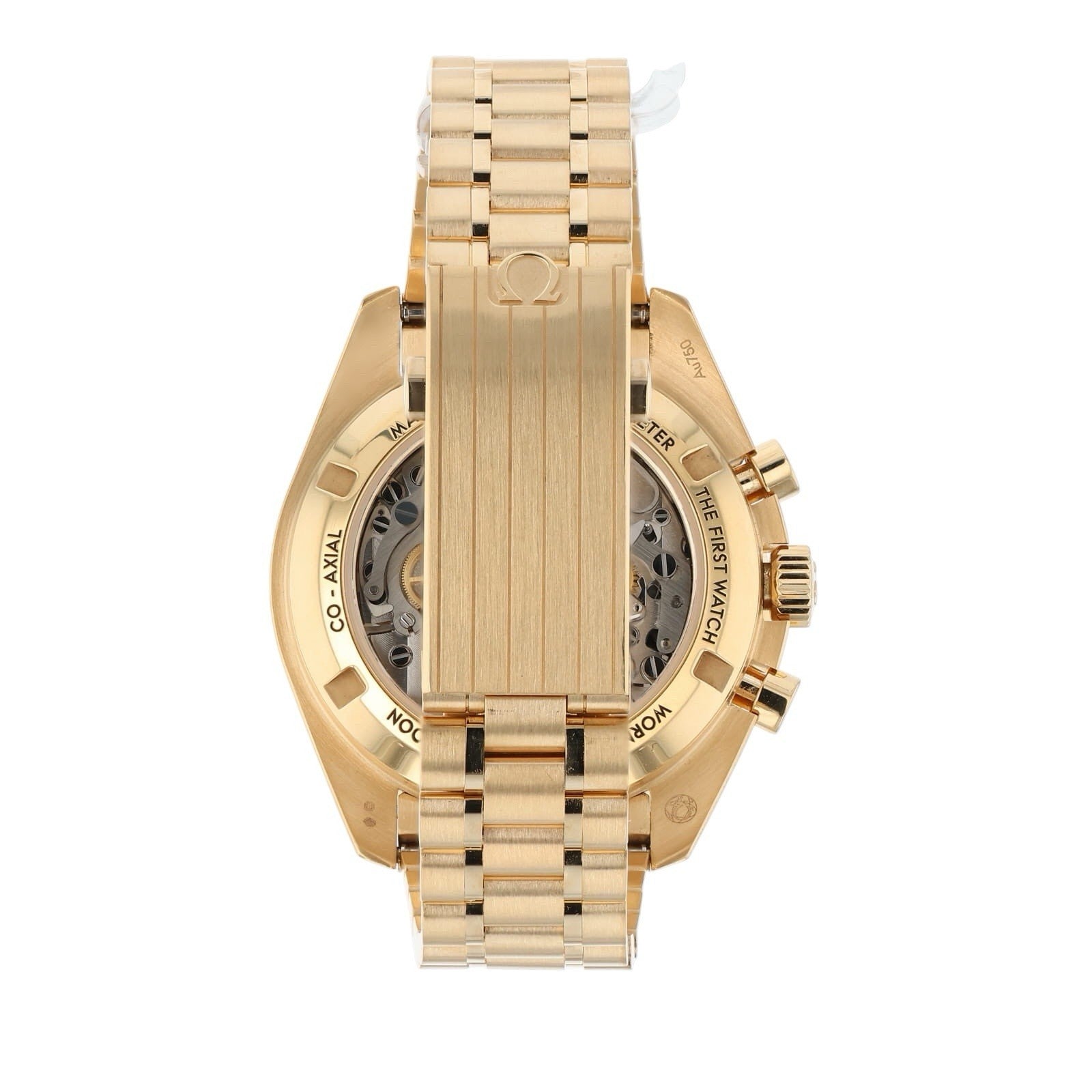 Omega Speedmaster 18k Yellow Gold Green Dial 42mm Manual 310.60.42.50.10.001