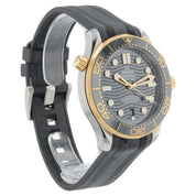Omega Seamaster Diver Gold & Steel Black Dial 42mm Automatic 210.22.42.20.01.001