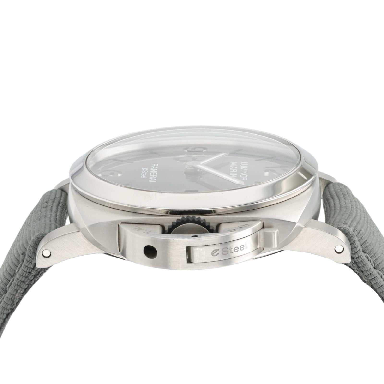 Panerai Luminor Marina Gray Stainless Steel 44mm Automatic Men’s Watch PAM01358
