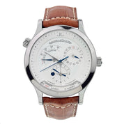 Jaeger LeCoultre Stainless Steel Silver Dial 38mm Automatic Men's Watch 142.8.92