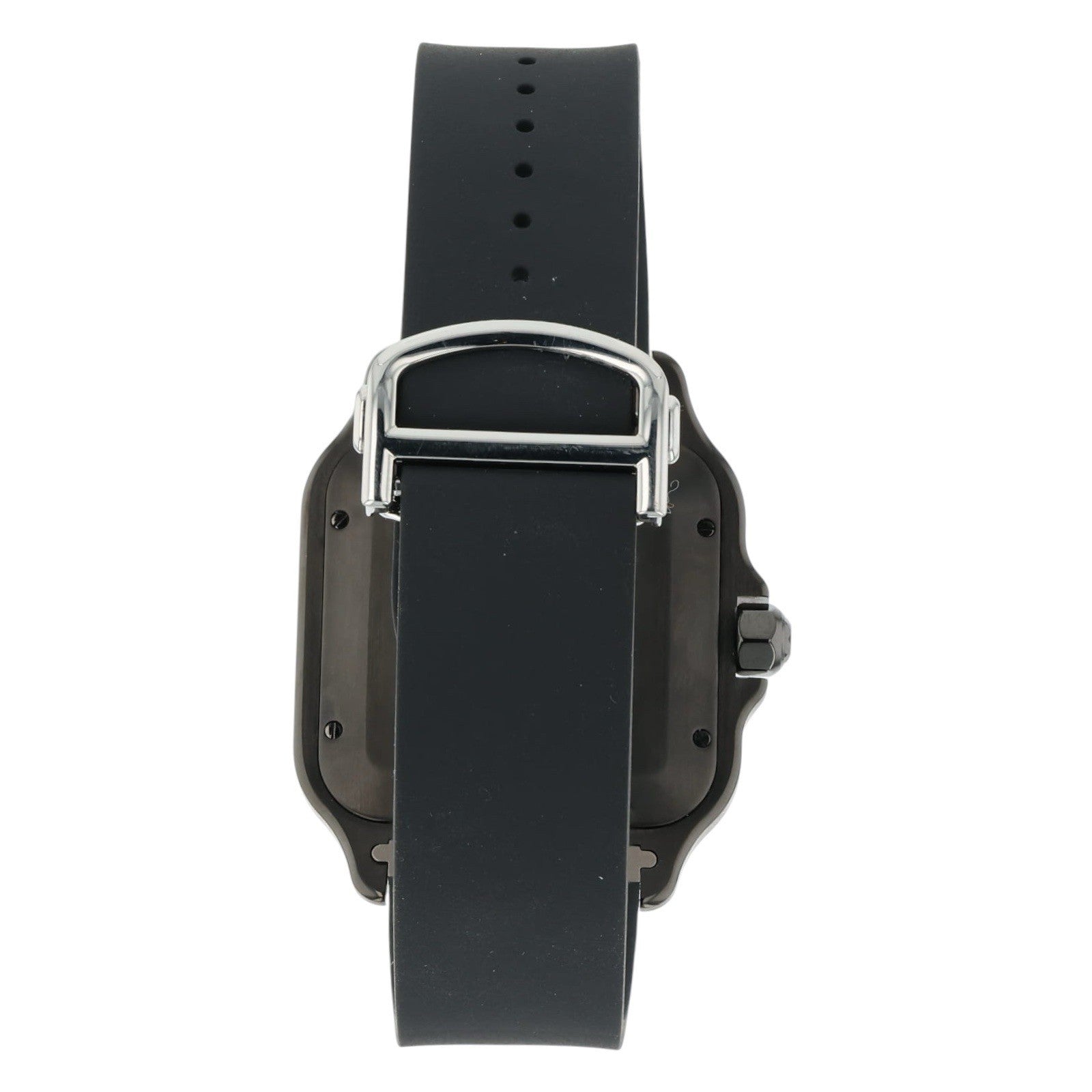 Cartier Santos Stainless Steel Black Dial 39x47mm Automatic Men’s Watch WSSA0039