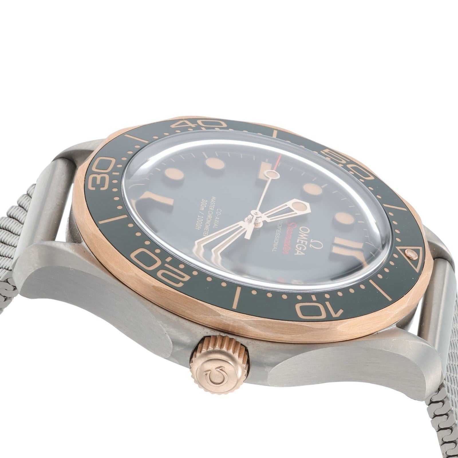 Omega Seamaster Diver Titanium Green Dial 42mm Automatic 210.90.42.20.10.001