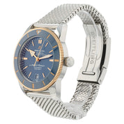 Breitling SuperOcean Blue Dial Steel and Gold 42mm Automatic Men’s Watch UB2010