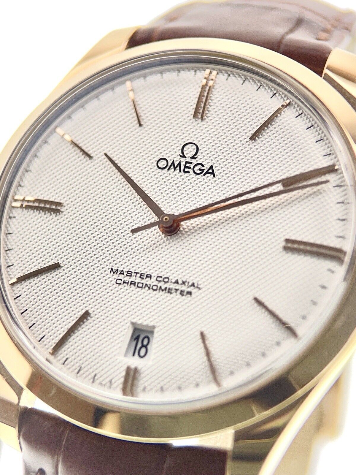 Omega De Ville Tresor 18k Rose Gold 40mm Manual Wind Men’s 432.53.40.21.02.002