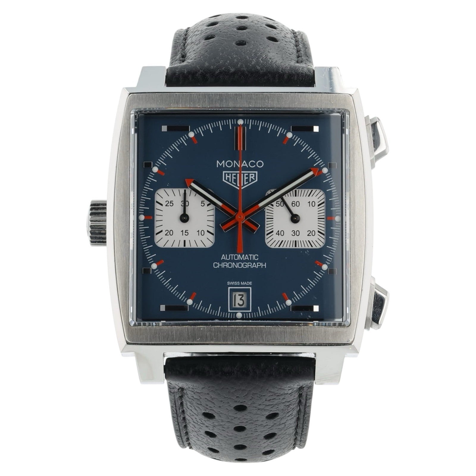 Tag Heuer Monaco “Steve McQueen” Blue Dial Steel 39mm Automatic Watch CAW211P