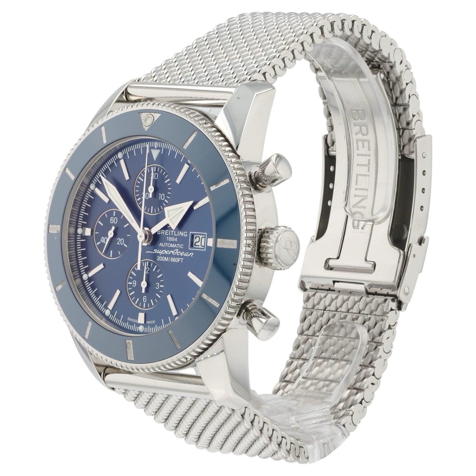Breitling SuperOcean Heritage Blue Dial Steel 46mm Automatic Men’s Watch A13312