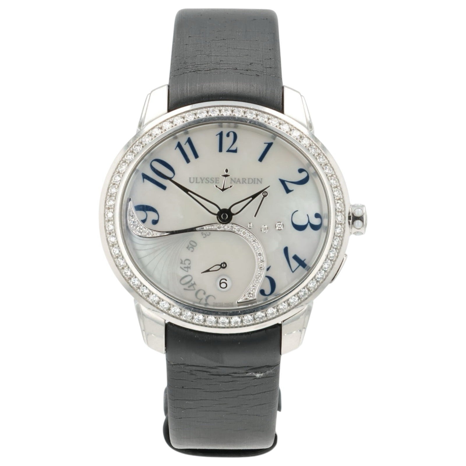 Ulysse Nardin Jade MOP Dial Stainless Steel 36x39mm Automatic Womens 3103-125