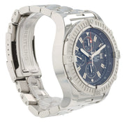 Breitling Avenger Black Dial Stainless Steel 48mm Automatic Mens Watch A13370