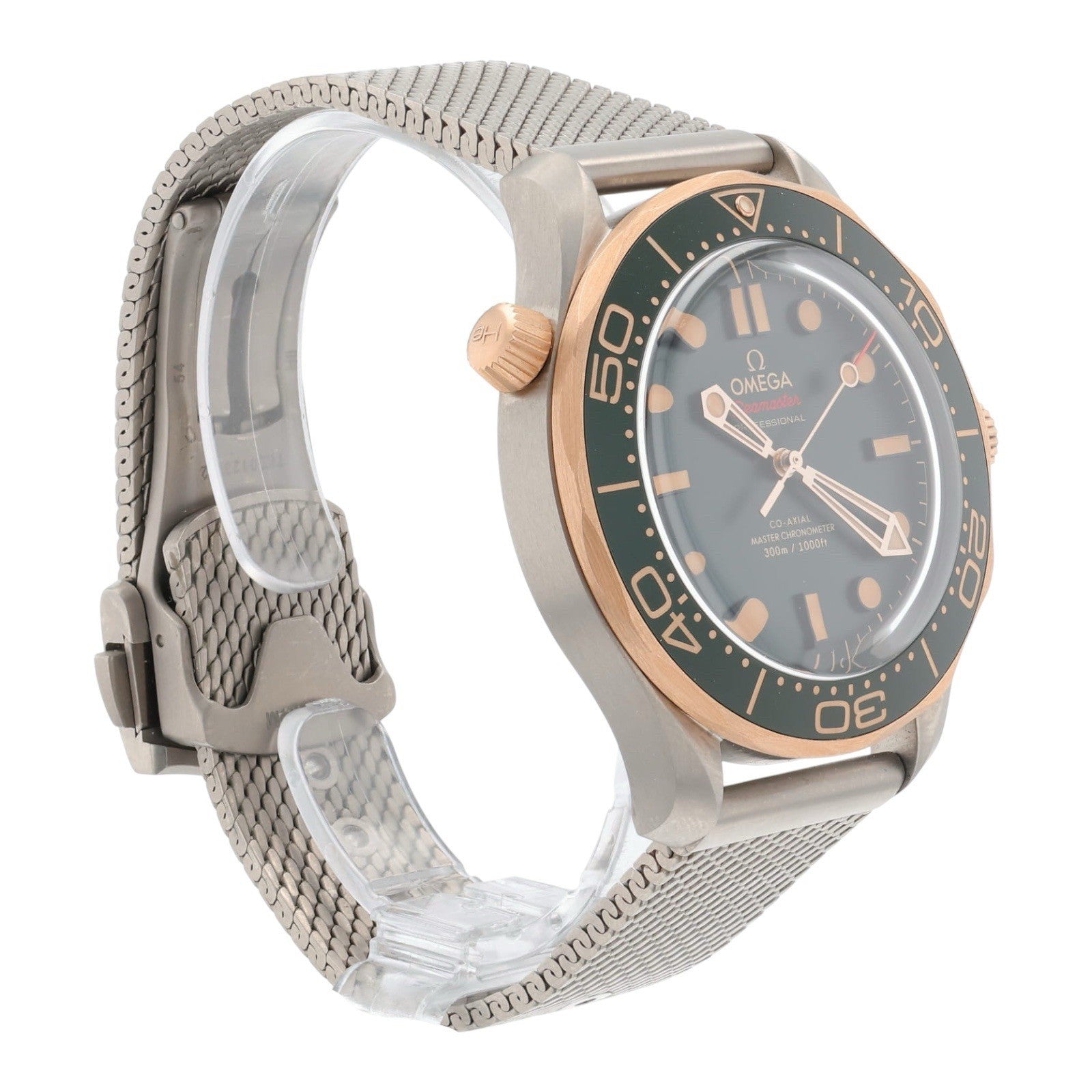 Omega Seamaster Diver Titanium Green Dial 42mm Automatic 210.90.42.20.10.001