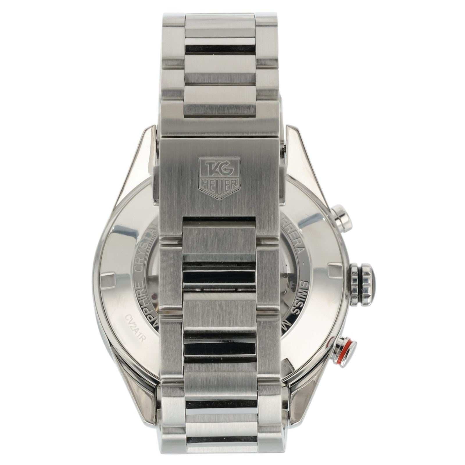 Tag Heuer Carrera Black Dial Stainless Steel 43mm Automatic Men’s Watch CV2A1R