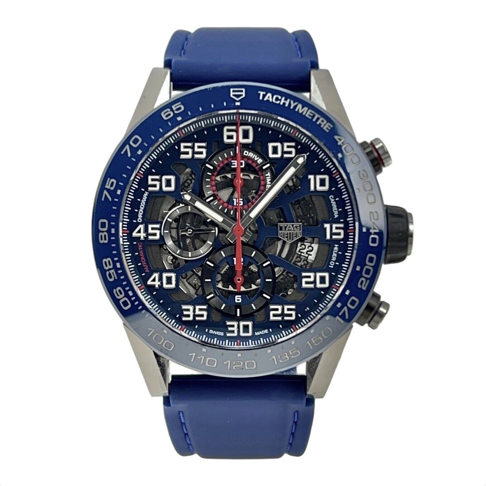 Tag Heuer Carrera Calibre Heuer 01 Redbull Chronograph Automatic Watch CAR2A1N