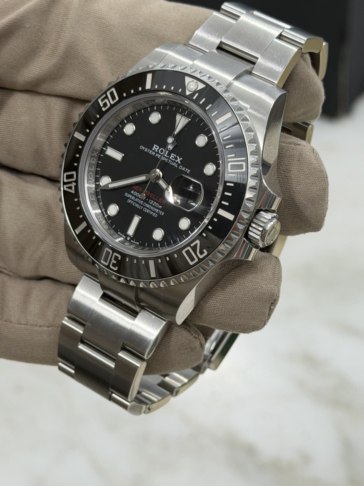 2021 Rolex Sea-Dweller Steel Black Dial 43mm Automatic Men’s Watch 126600