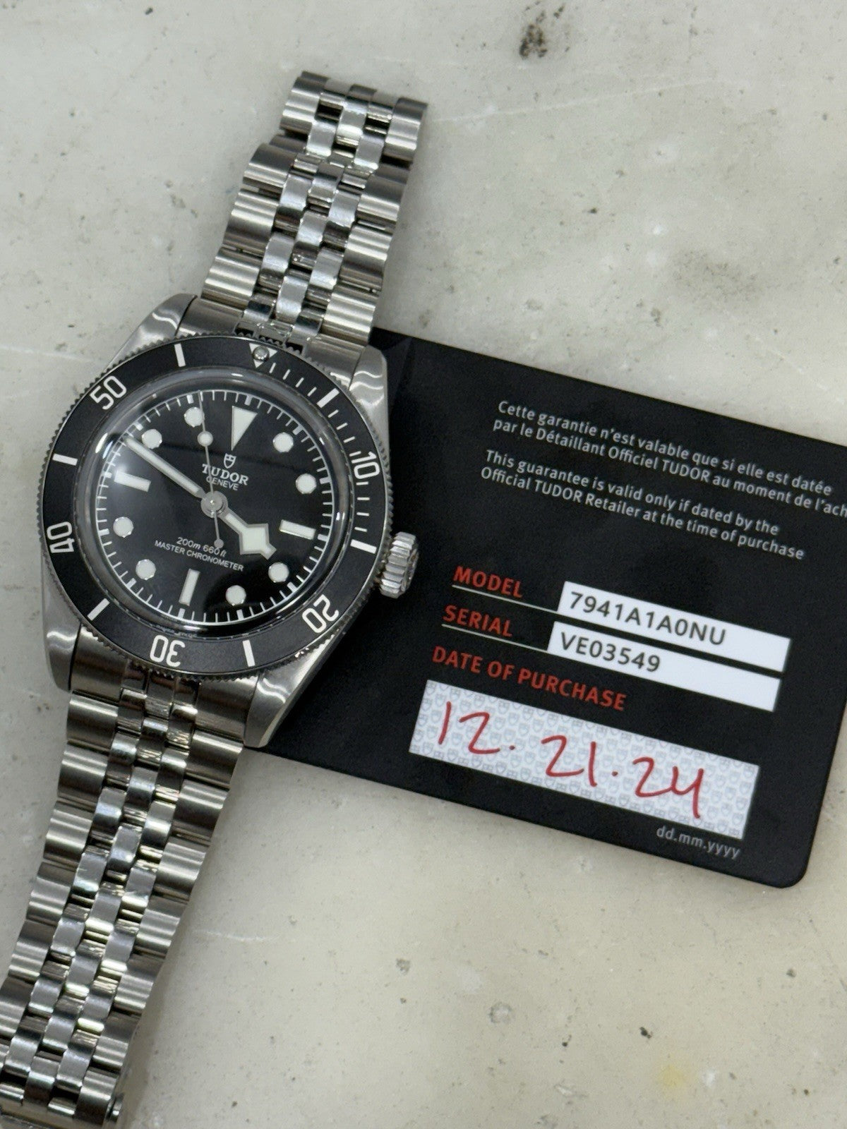 2024 Tudor Black Bay 7941A1A0NU Trade for Rob